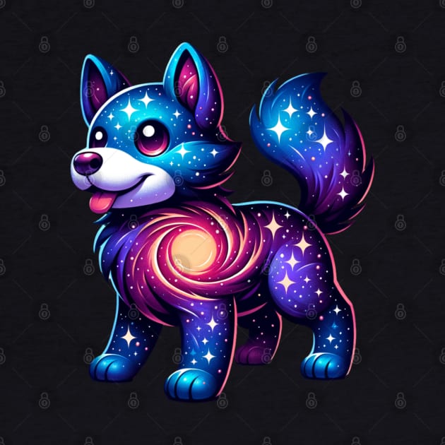 Cute Galaxy Dog Dog Owner Dog Lover Pet Lover by Odetee